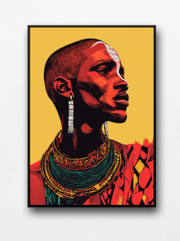 Framed poster - The sacred patch