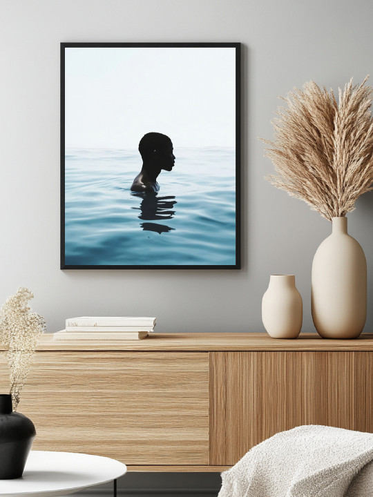 Framed poster - Seul-Accueil-OUESO