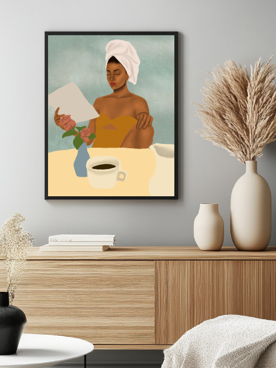 Affiche - Art and coffee-Accueil-OUESO