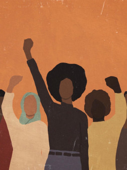 Affiche - March - Accueil | Oueso - Art Afro Contemporain